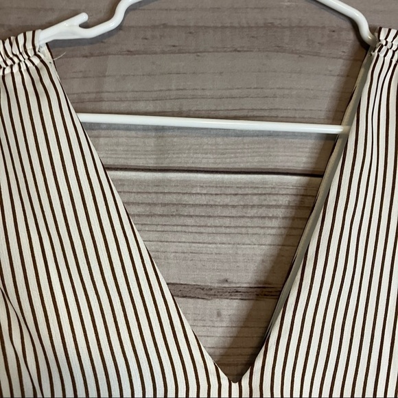 LINE And Dot Stripe llayda Mini Dress - Picture 9 of 12